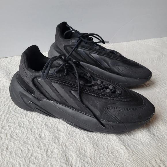 Adidas Ozelia Black  Chunky Athletic Casual Sneaker - Picture 2 of 12